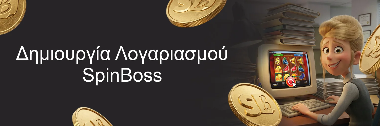 Δημιουργία Λογαριασμού SpinBoss