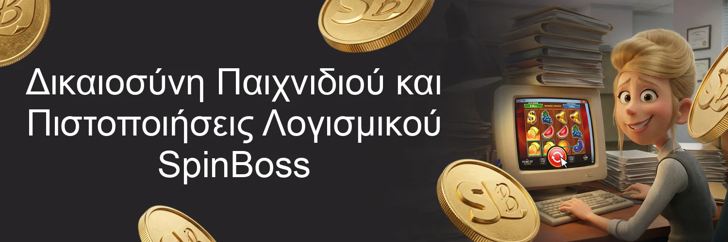 Δικαιοσύνη Παιχνιδιού και Πιστοποιήσεις Λογισμικού SpinBoss